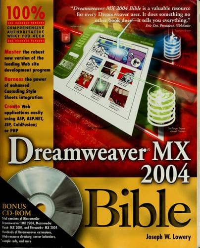 Cover image for Dreamweaver MX 2004 Bible