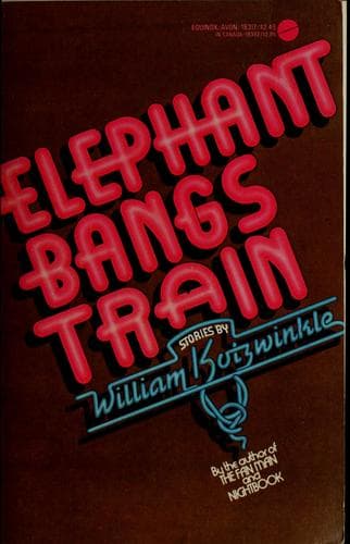 Cover image for Elephant bangs train.