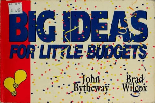 Cover image for Big ideas for little budgets