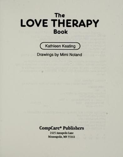 Cover image for The love therapy book