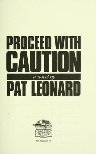 Cover image for Proceed with caution