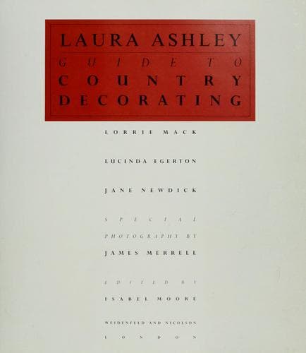 Cover image for Laura Ashley guide to country decorating