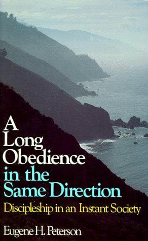 Cover image for A long obedience in the same direction