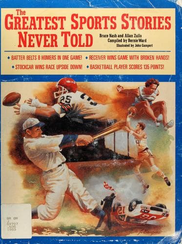 Cover image for The greatest sports stories never told