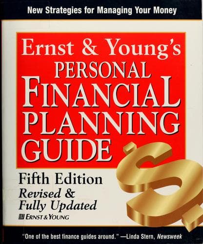 Cover image for Ernst & Young's personal financial planning guide.