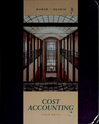 Cover image for Cost accounting