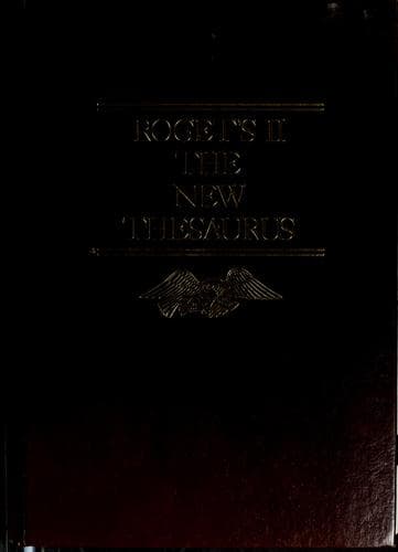 Cover image for Roget's II New Thesaurus