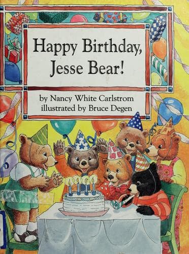 Cover image for Happy birthday, Jesse Bear!