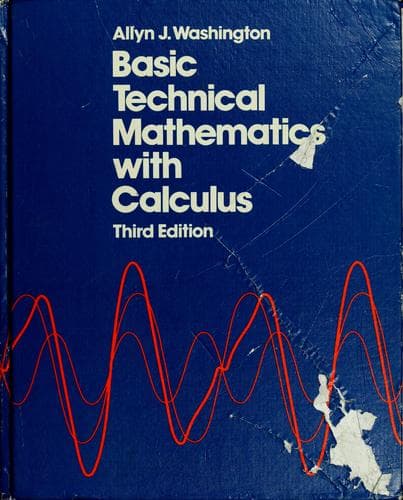 Cover image for Basic technical mathematics with calculus