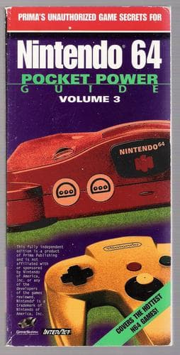 Cover image for Nintendo 64: Pocket Power Guide: Volume 3