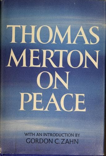 Cover image for Thomas Merton on peace.