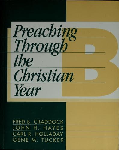 Cover image for Preaching through the Christian year