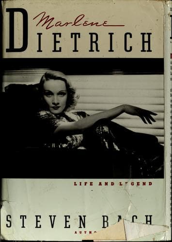 Cover image for Marlene Dietrich