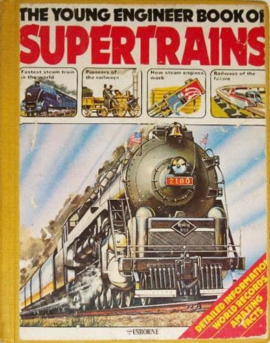Cover image for The young engineer book of supertrains