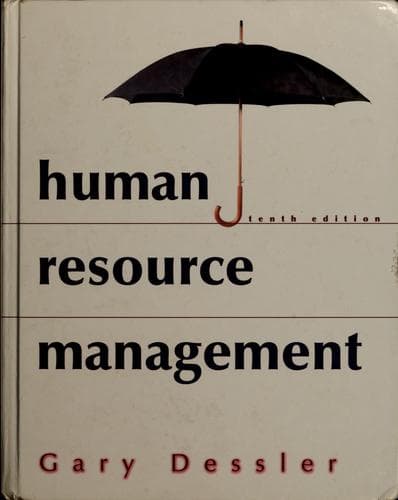 Cover image for Human resource management