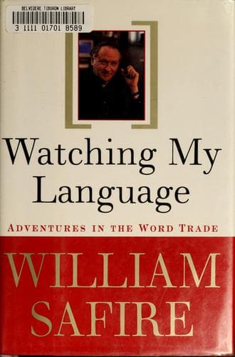 Cover image for Watching my language