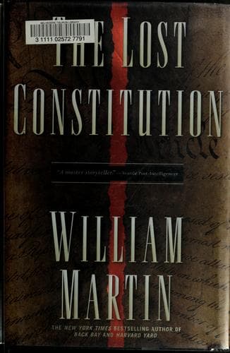 Cover image for The Lost Constitution