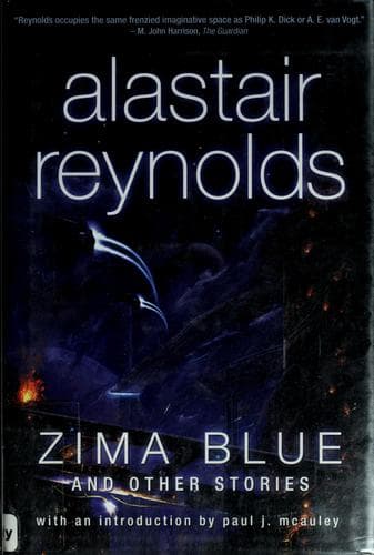 Cover image for Zima Blue and Other Stories