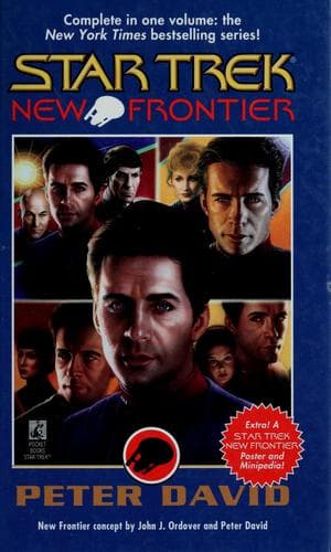 Cover image for Star trek, new frontier.