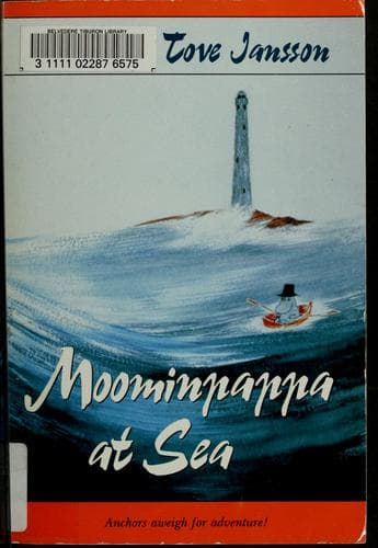 Cover image for Moominpappa at sea