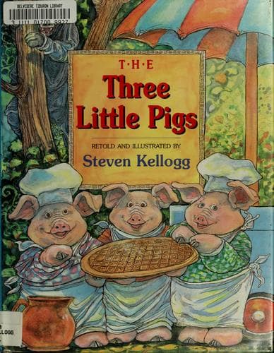 Cover image for The three little pigs