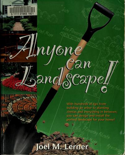 Cover image for Anyone can landscape!
