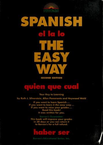 Cover image for Barron's Spanish the easy way