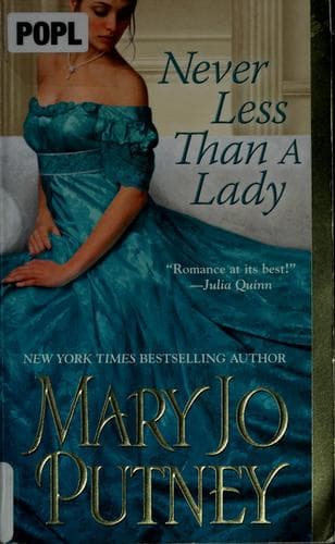 Cover image for Never less than a lady
