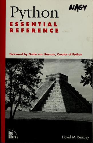 Cover image for Python essential reference
