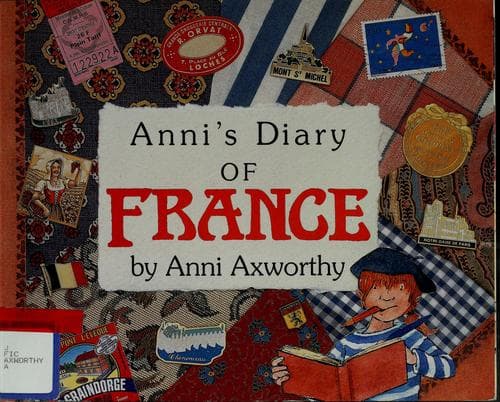 Cover image for Anni's diary of France