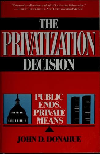 Cover image for The privatization decision
