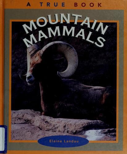 Cover image for Mountain mammals