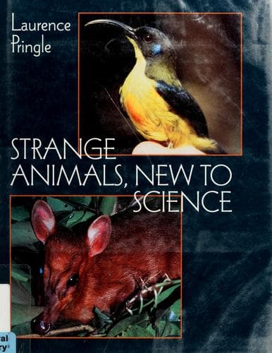 Cover image for Strange animals, new to science