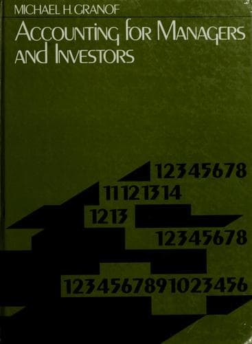 Cover image for Accounting for managers and investors