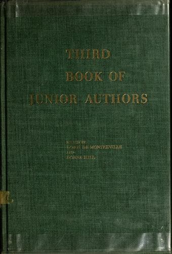 Cover image for Third book of junior authors.