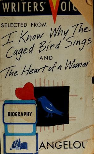 Cover image for Selected from I Know Why the Caged Bird Sings and Heart of a Woman (Writers Voices)