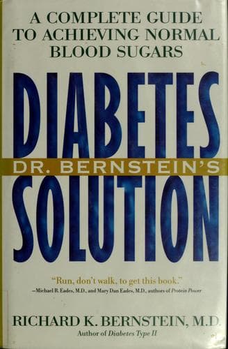 Cover image for Dr. Bernstein's diabetes solution