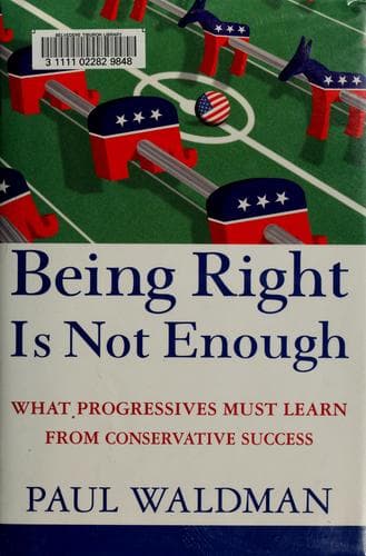Cover image for Being right is not enough