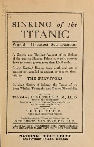 Sinking of the Titanic