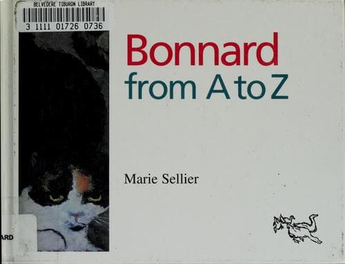 Cover image for Bonnard from A to Z