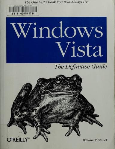 Cover image for Windows Vista