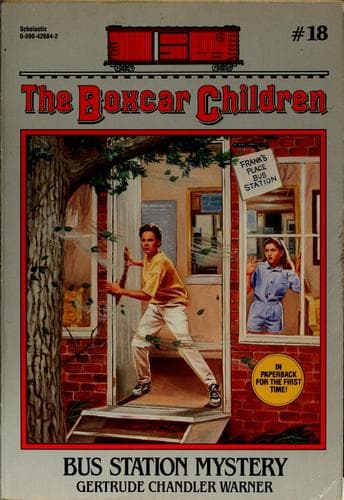 Cover image for Boxcar Children: Bus station mystery