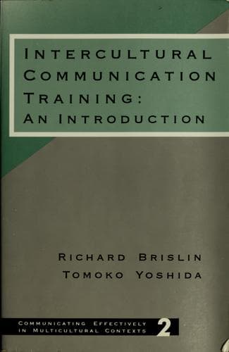 Cover image for Intercultural communication training