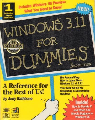 Cover image for Windows 3.11 for Dummies
