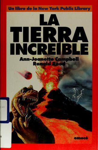 Cover image for La tierra increíble