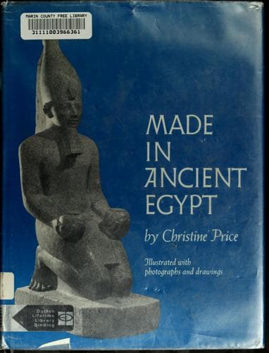 Cover image for Made in ancient Egypt.