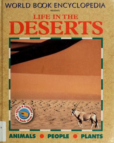 Cover image for Life in the deserts