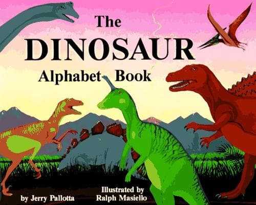 Cover image for The dinosaur alphabet book