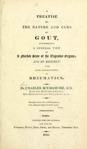 A treatise on the nature and cure of gout