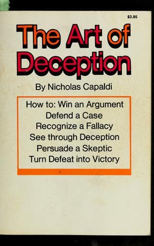 Cover image for The art of deception